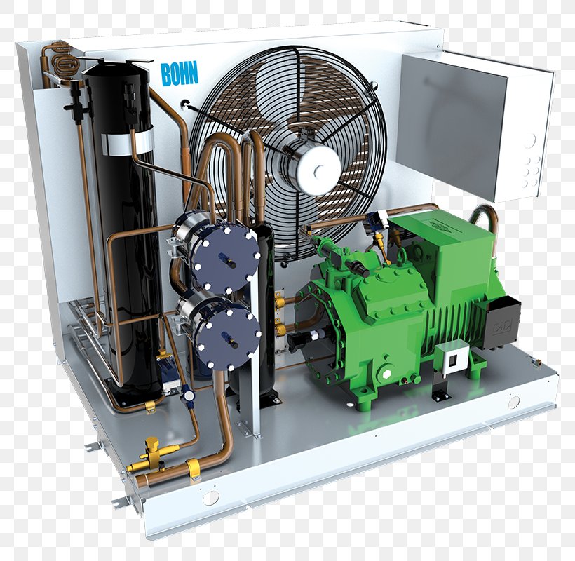 Condenser Heat Pump And Refrigeration Cycle Compressor Cool Store, PNG, 800x800px, Condenser, Air, Air Door, Cold, Compressor Download Free