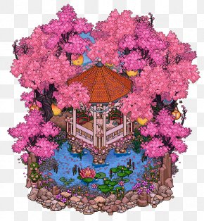 Valentine's Day Gorgeous Flowers Background - Habbo YouTube Floral Design DeviantArt Pixel Art PNG