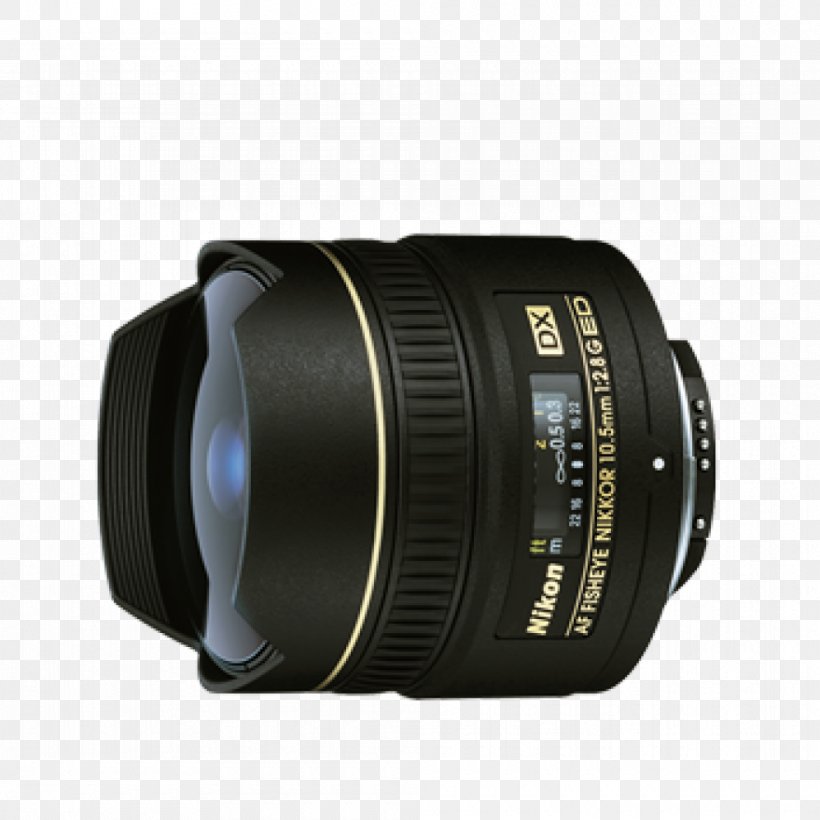Nikon AF-S DX Nikkor 35mm F/1.8G Nikon AF DX Fisheye-Nikkor 10.5mm F/2.8G ED Camera Lens Fisheye Lens, PNG, 1000x1000px, Nikon Afs Dx Nikkor 35mm F18g, Autofocus, Camera, Camera Accessory, Camera Lens Download Free