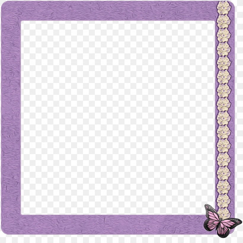 Picture Frame, PNG, 1280x1280px, Watercolor, Film Frame, Geometry, Lavender, Mathematics Download Free