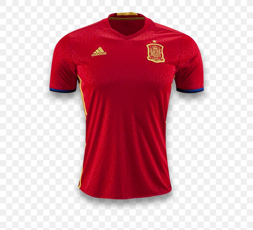 Spain National Football Team UEFA Euro 2016 Paris Saint-Germain F.C. Jersey, PNG, 573x747px, Spain National Football Team, Active Shirt, Adidas, Clothing, Football Download Free