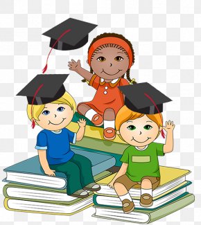 Little Scholar Cliparts - Student School Child Clip Art PNG