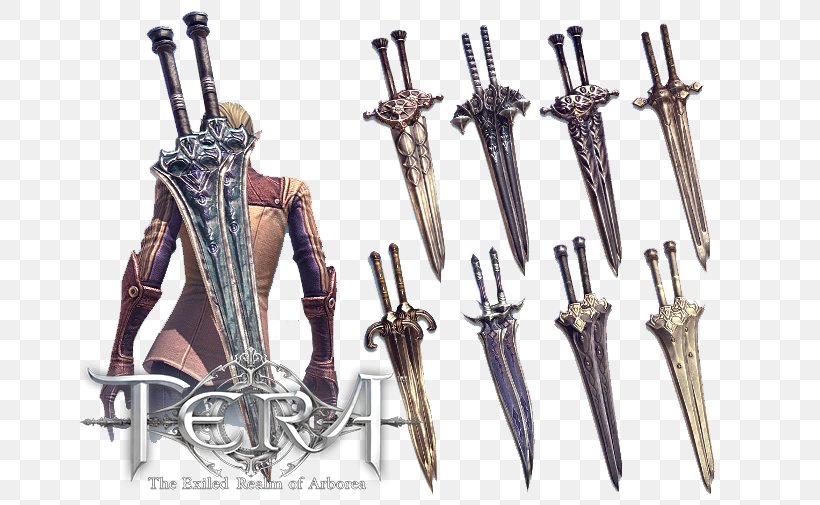 TERA Weapon The Elder Scrolls V: Skyrim – Dragonborn Aion Mod, PNG, 678x505px, Tera, Aion, Armour, Cold Weapon, Dagger Download Free
