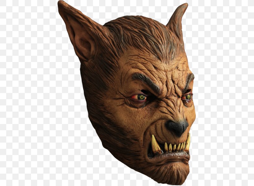 Gray Wolf The Werewolf Mask Latex Mask Halloween Costume, PNG, 600x600px, Gray Wolf, Adult, Blindfold, Costume, Costume Party Download Free