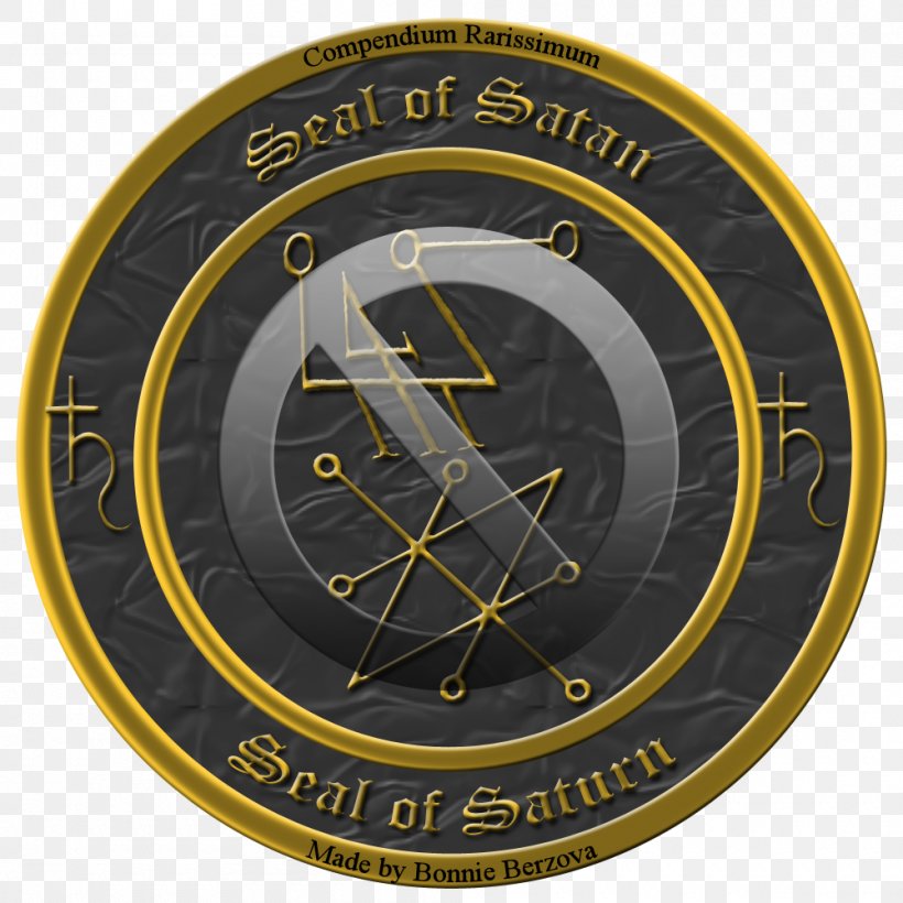 Key Of Solomon Witchcraft Saturn Incantation Pentacle, PNG, 1000x1000px, Key Of Solomon, Astrology, Badge, Brand, Curse Download Free