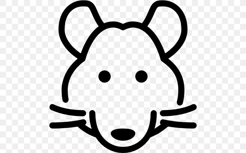 Rat Mouse Symbol Clip Art, PNG, 512x512px, Rat, Black, Black And White, Face, Facial Expression Download Free