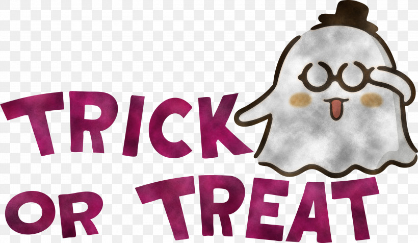 TRICK OR TREAT Halloween, PNG, 3000x1744px, Trick Or Treat, Biology, Cartoon, Character, Halloween Download Free