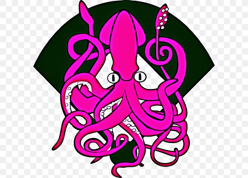 Octopus Cartoon, PNG, 600x590px, Squid, Coleoids, Cuttlefishes, European Flying Squid, Giant Pacific Octopus Download Free