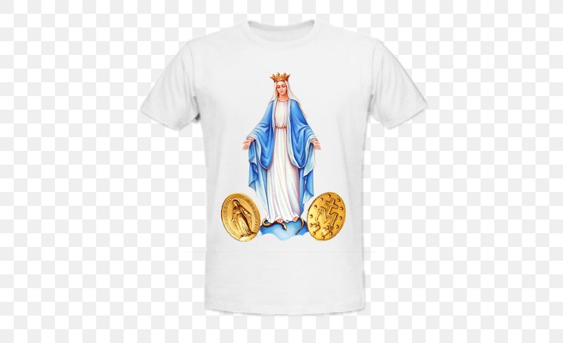 Our Lady Of Fátima Our Lady Mediatrix Of All Graces Miraculous Medal Banneux Our Lady Of Guadalupe, PNG, 500x500px, Our Lady Of Fatima, Clothing, Immaculate Conception, Immaculate Heart Of Mary, Joint Download Free