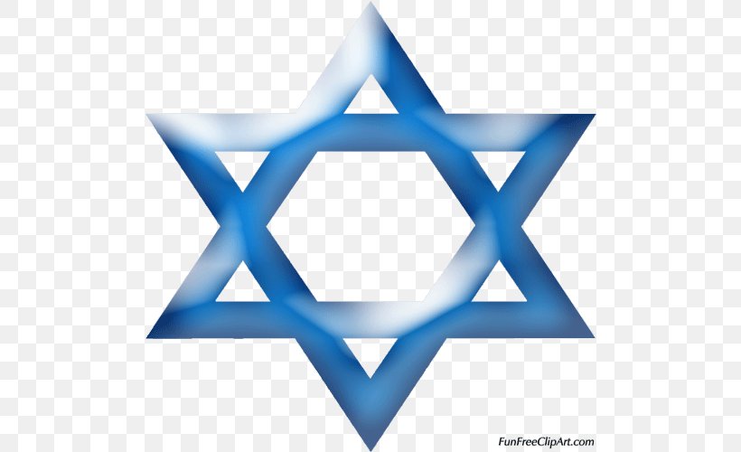 Star Of David Hexagram Symbol Clip Art, PNG, 500x500px, Star Of David, Blue, Brand, David, Hexagram Download Free