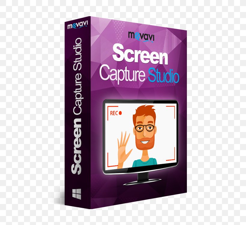 Video Capture Computer Software Screencast Movavi Screen Capture Studio Movavi Video Editor, PNG, 750x750px, Video Capture, Computer Monitors, Computer Program, Computer Software, Dvd Download Free