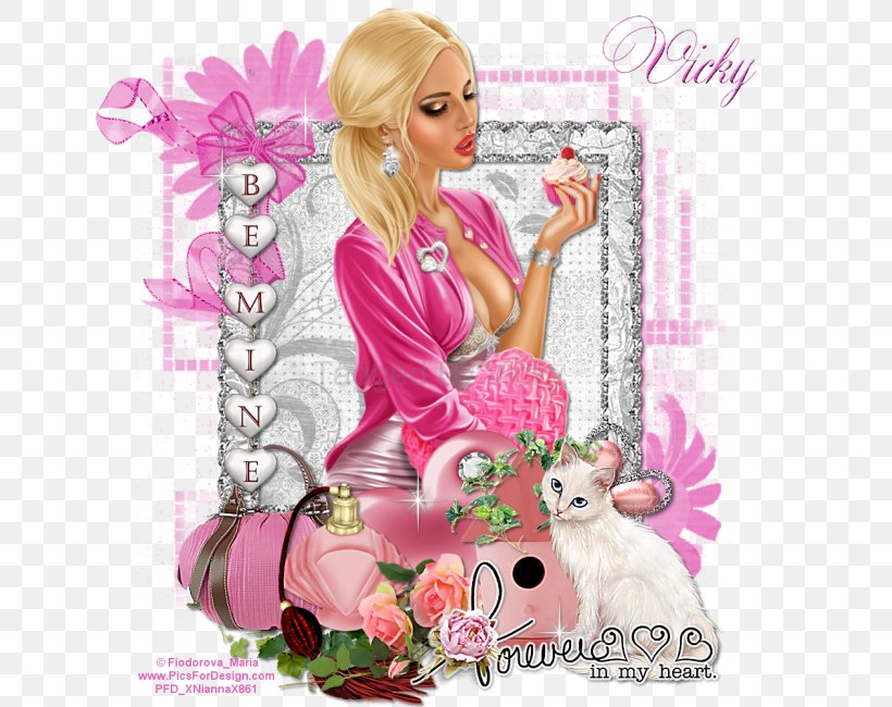 Barbie Doll Art Pick It Up, PNG, 650x650px, Watercolor, Cartoon, Flower, Frame, Heart Download Free