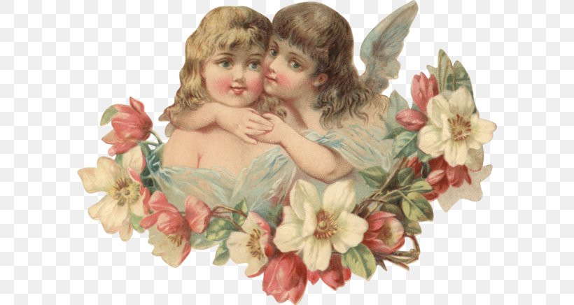 Cherub Angel Clip Art, PNG, 600x436px, Cherub, Angel, Cut Flowers, Decoupage, Digital Image Download Free