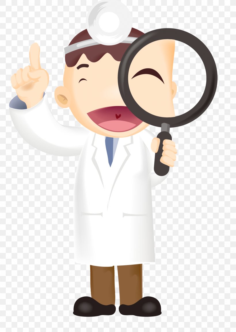 Magnifying Glass Physician, PNG, 1140x1607px, Physician, Boy, Cartoon, Child, Clinic Download Free
