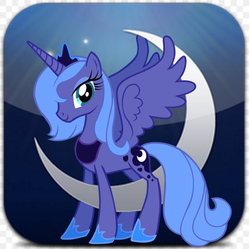 My Little Pony Princess Luna Twilight Sparkle Rarity, PNG, 1024x1024px, Pony, Azure, Cartoon, Equestria, Fictional Character Download Free
