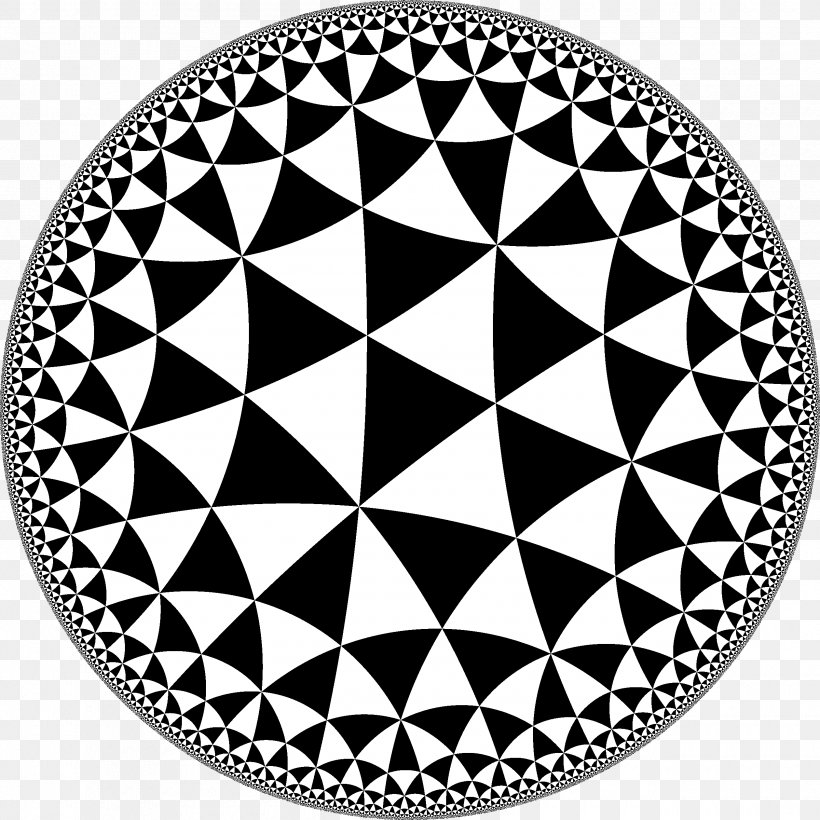Circle Limit III Tessellation Euclidean Geometry Mathematics, PNG, 2520x2520px, Circle Limit Iii, Area, Black And White, Euclidean Geometry, Euclidean Space Download Free