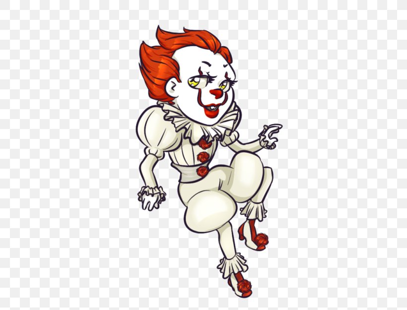 Clown Vertebrate Legendary Creature Clip Art, PNG, 500x625px, Watercolor, Cartoon, Flower, Frame, Heart Download Free