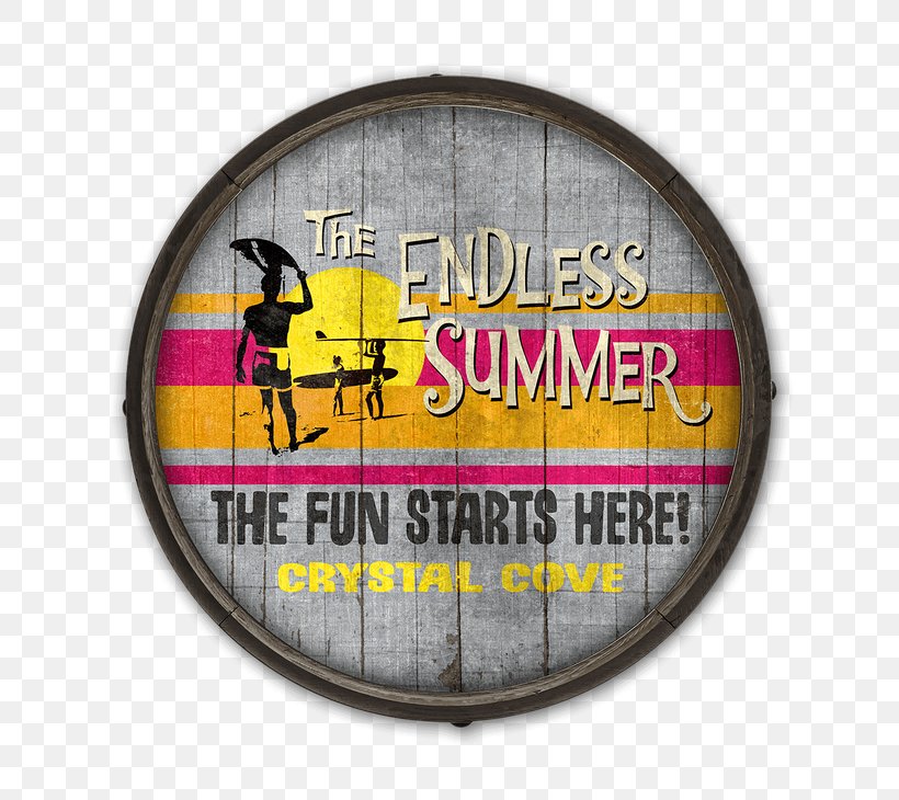 The Endless Summer Brand Sign Font, PNG, 730x730px, Endless Summer, Barrel, Brand, Sign, Yellow Download Free