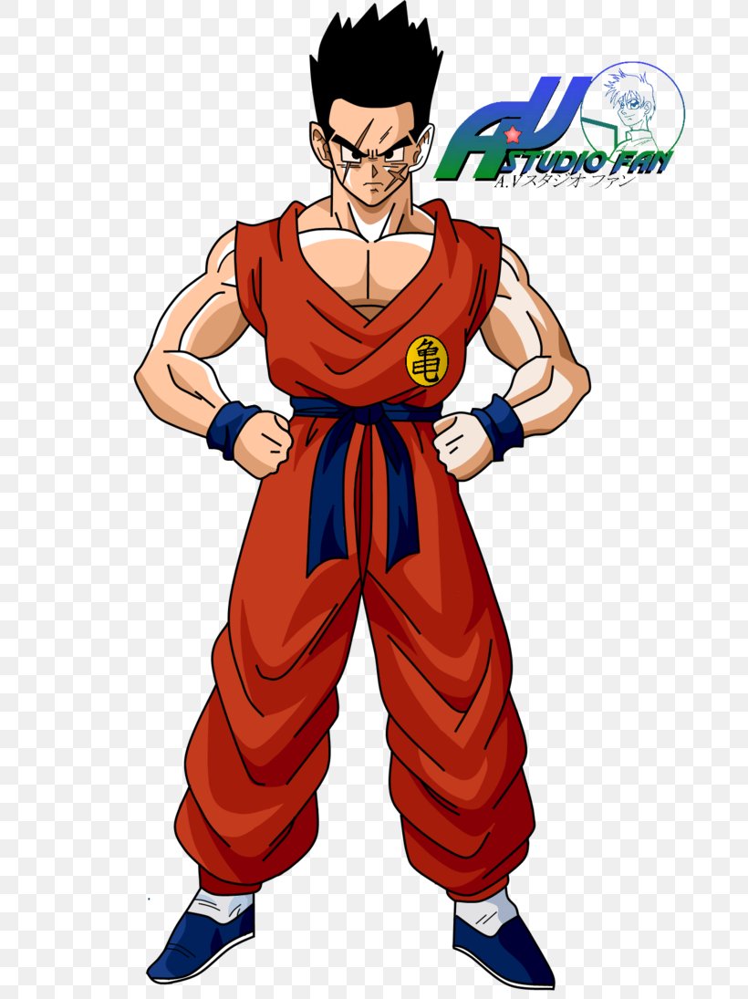 Yamcha Gohan Piccolo Vegeta Tien Shinhan, PNG, 730x1095px, Watercolor, Cartoon, Flower, Frame, Heart Download Free