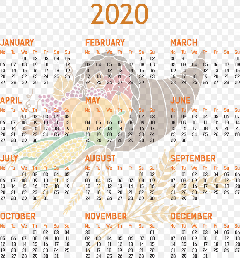 2020 Yearly Calendar Printable 2020 Yearly Calendar Template Full Year Calendar 2020, PNG, 2791x3000px, 2020 Yearly Calendar, Calendar System, Full Year Calendar 2020, Line, Meter Download Free