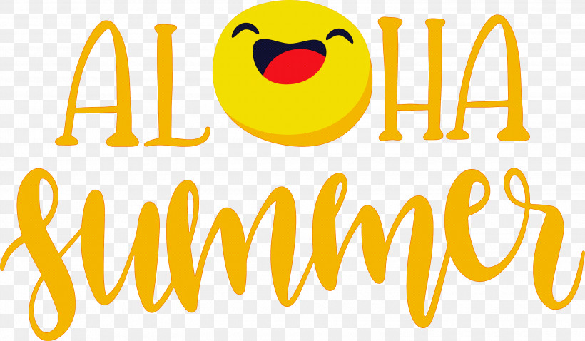 Aloha Summer Emoji Summer, PNG, 3000x1752px, Aloha Summer, Emoji, Emoticon, Geometry, Happiness Download Free