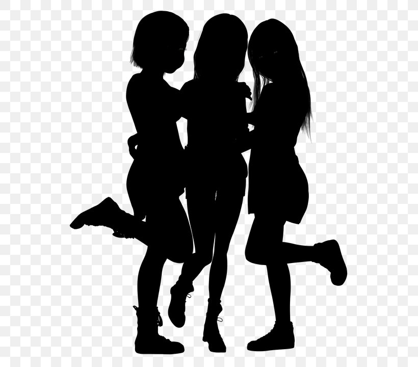 Drawing Friendship Silhouette, PNG, 578x720px, Drawing, Affection, Best Friends Forever, Black, Black And White Download Free