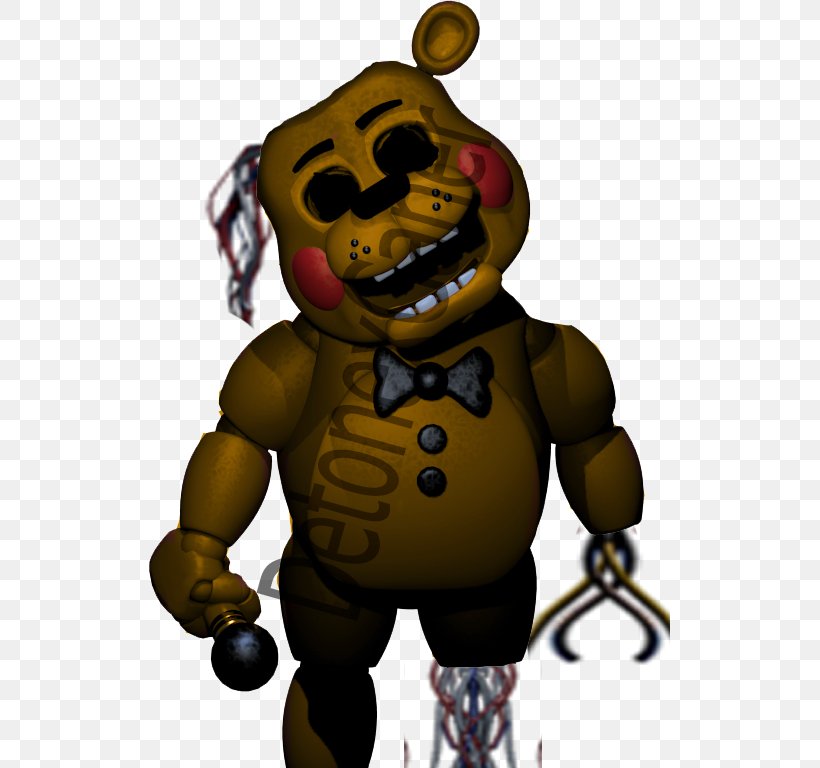 Five Nights At Freddy's 2 Animatronics Jump Scare Video Game, PNG, 521x768px, Animatronics, Action Toy Figures, Art, Bear, Carnivoran Download Free
