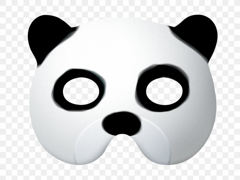 Giant Panda Bear Red Panda Mask Headgear, PNG, 1024x768px, Giant Panda, Animal, Bear, Canidae, Carnivoran Download Free