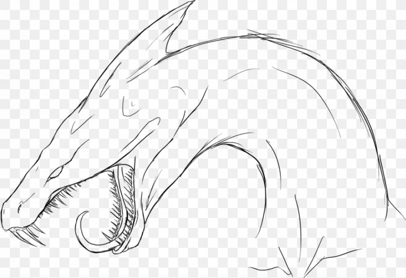 Drawing Monochrome Line Art Sketch, PNG, 900x616px, Drawing, Artwork, Black And White, Carnivoran, Character Download Free