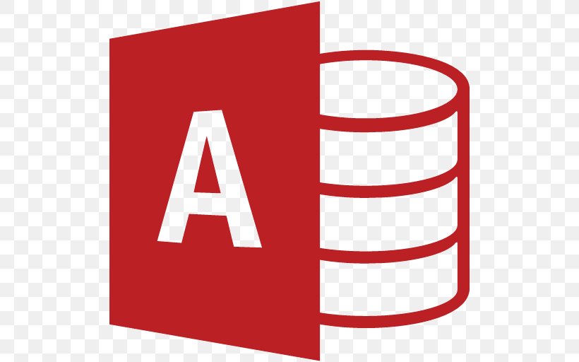 Microsoft Access Microsoft Office Microsoft Corporation Vector Graphics Microsoft Excel, PNG, 512x512px, Microsoft Access, Area, Brand, Database, Logo Download Free