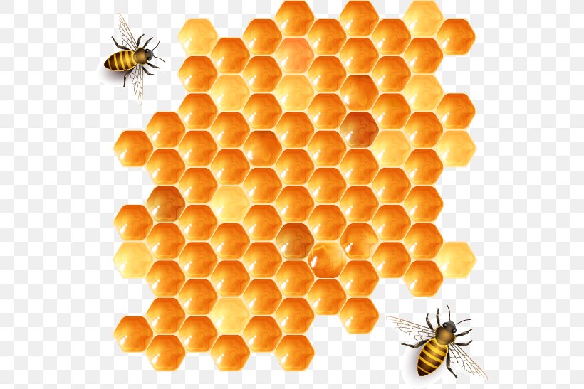Beehive Honeycomb Honey Bee, PNG, 550x547px, Bee, Advertising, Beehive, Fond Blanc, Honey Download Free