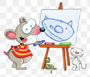 Animation - Drawing Animation Child Funny Bunny Coloring Book PNG