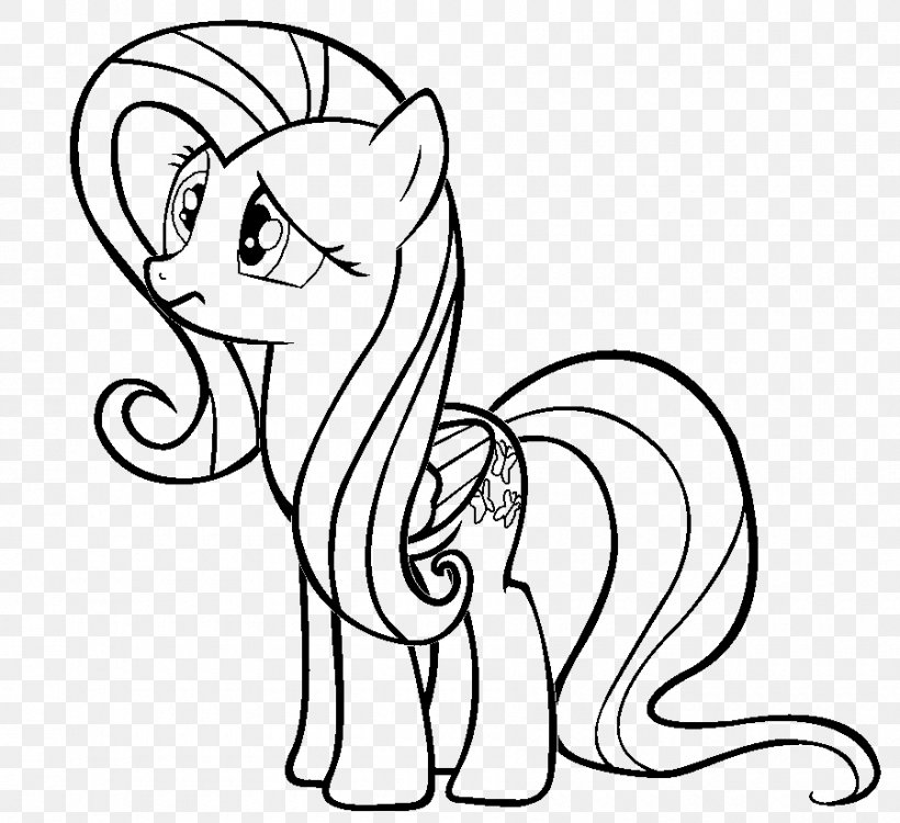 Fluttershy Pony Horse Applejack Rainbow Dash, PNG, 900x824px, Watercolor, Cartoon, Flower, Frame, Heart Download Free