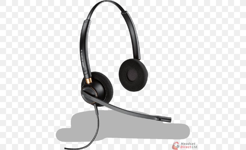 Headset Plantronics EncorePro HW520 Noise-cancelling Headphones Noise-canceling Microphone Plantronics EncorePro HW510, PNG, 500x500px, Headset, Active Noise Control, Audio, Audio Equipment, Electronic Device Download Free