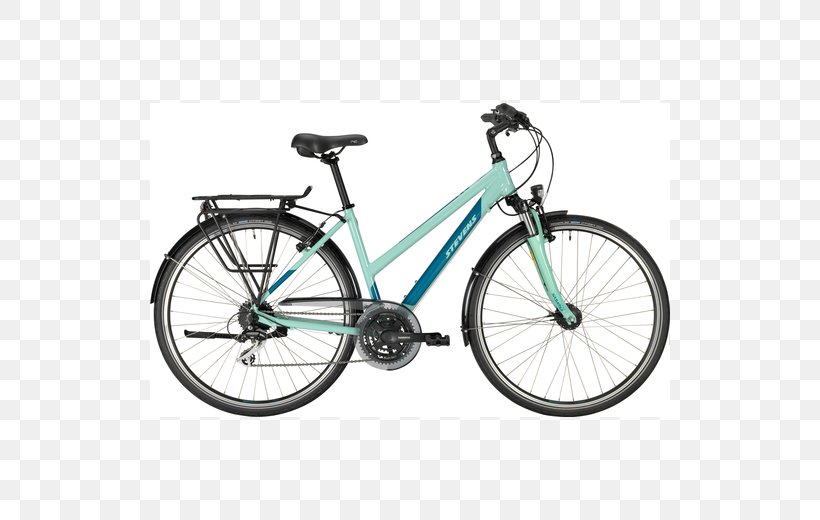 City Bicycle Trekkingrad STEVENS Electric Bicycle, PNG, 520x520px, Bicycle, Bicycle Accessory, Bicycle Drivetrain Part, Bicycle Frame, Bicycle Part Download Free