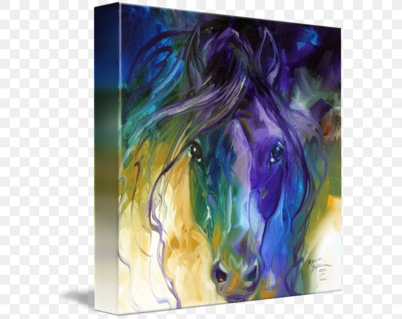 Horse Watercolor Painting Art Acrylic Paint, PNG, 589x650px, Horse, Abstract Art, Acrylic Paint, Art, Art Museum Download Free