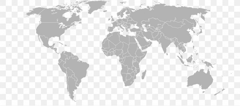 World Map Globe Blank Map, PNG, 2000x882px, World, Area, Artwork, Atlas, Black Download Free