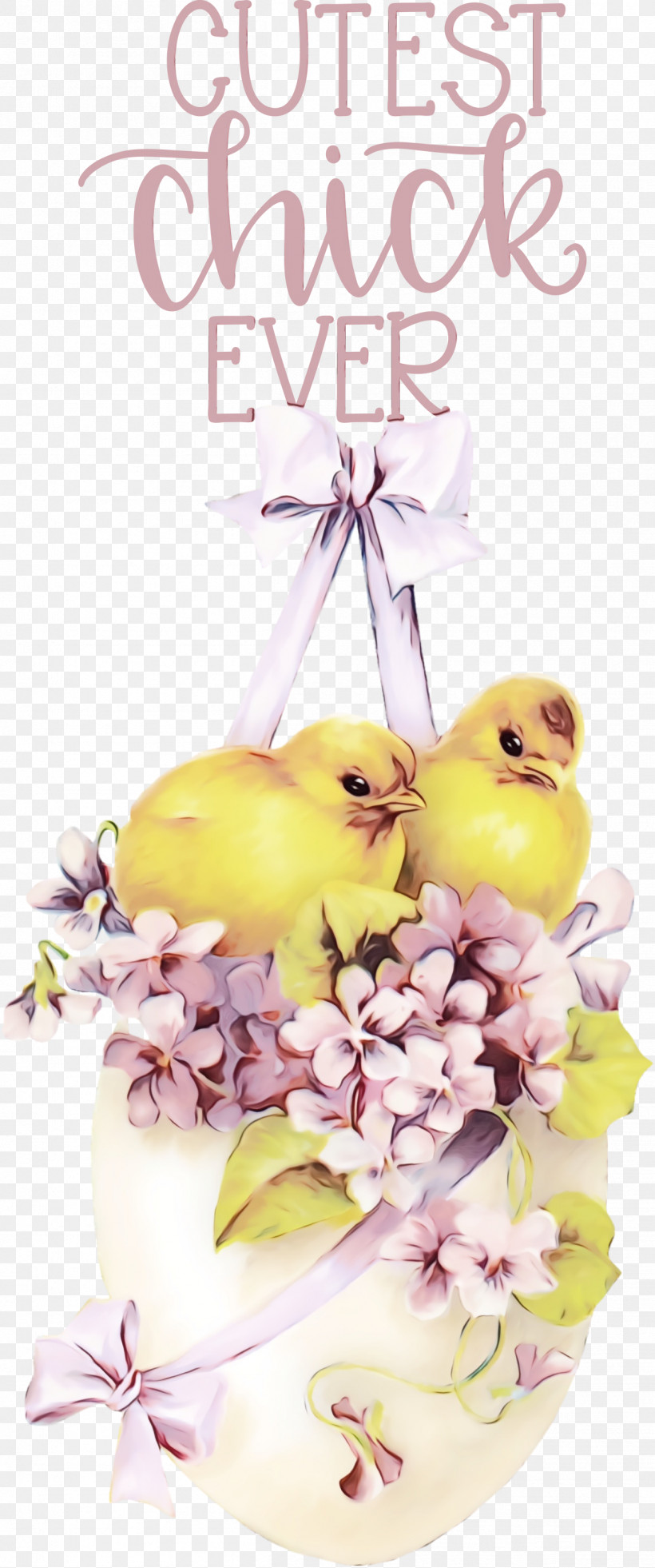 Floral Design, PNG, 1254x3000px, Happy Easter, Cartoon, Chicken And Ducklings, Communication Design, Cut Flowers Download Free