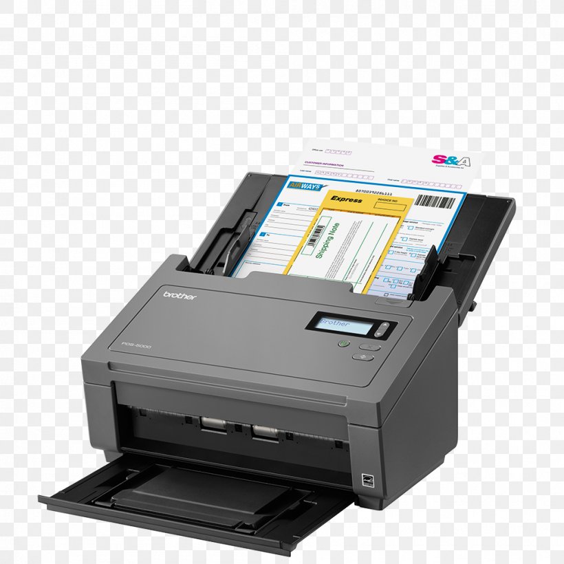Image Scanner Paper Brother Industries Document Office Supplies, PNG, 1001x1001px, Image Scanner, Automatic Document Feeder, Brother Industries, Document, Document Imaging Download Free