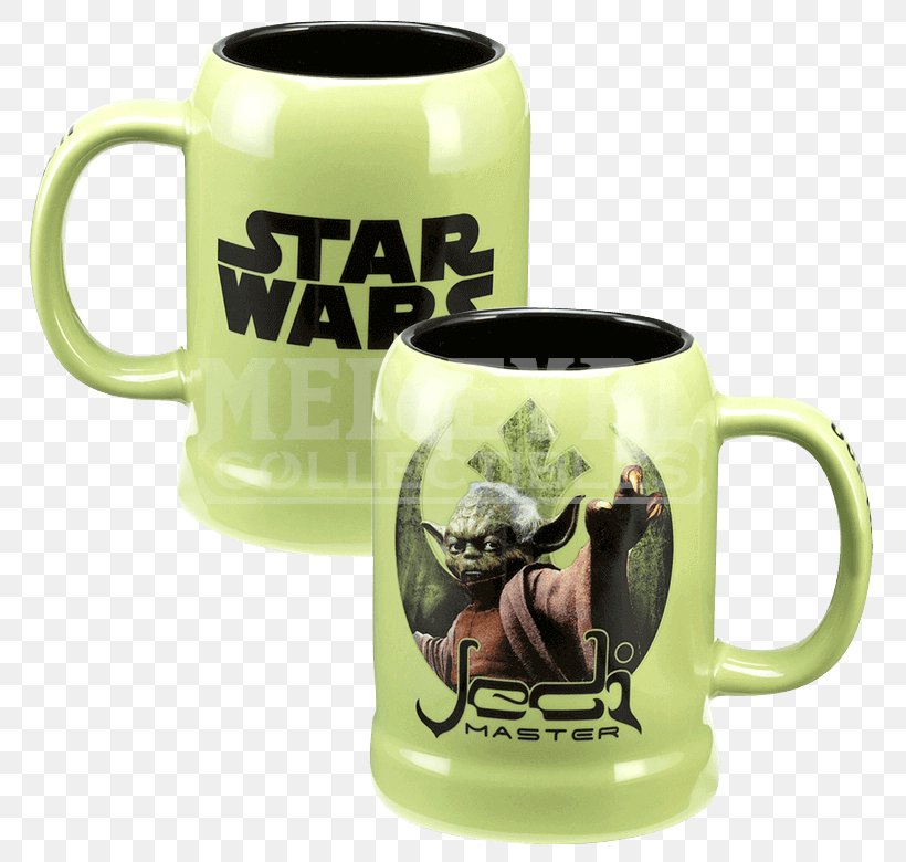 Yoda Anakin Skywalker Luke Skywalker Stormtrooper Star Wars, PNG, 780x780px, Yoda, Anakin Skywalker, Beer Stein, Ceramic, Coffee Cup Download Free