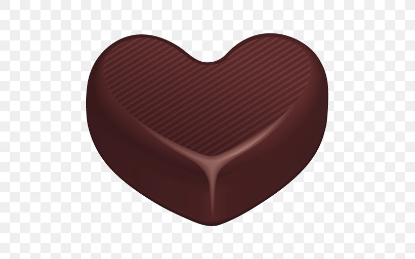 Chocolate Heart, PNG, 512x512px, Chocolate, Brown, Heart Download Free