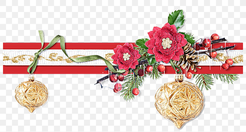 Christmas Ornament, PNG, 800x441px, Christmas Ornament, Christmas Day, Christmas Decoration, Cut Flowers, Decoration Download Free