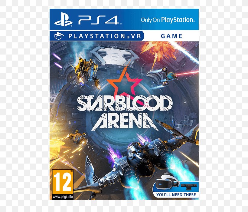 PlayStation VR PlayStation 4 Starblood Arena Video Game, PNG, 552x700px, Playstation Vr, Advertising, Film, Pc Game, Playstation Download Free