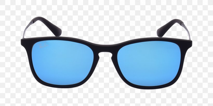 Ray-Ban Wayfarer Aviator Sunglasses Lens, PNG, 1000x500px, Rayban, Aqua, Aviator Sunglasses, Azure, Blue Download Free
