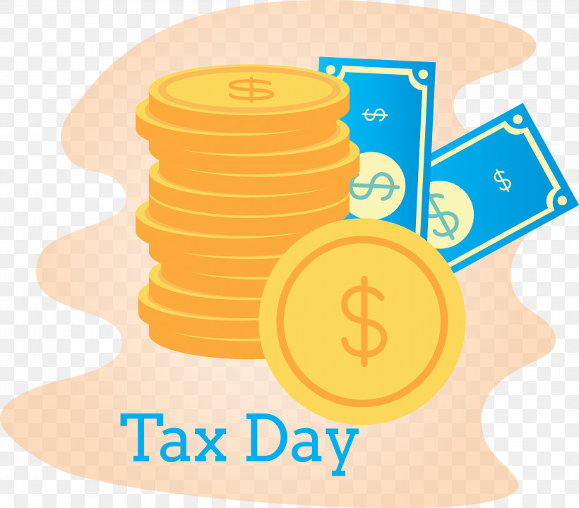 Tax Day, PNG, 3000x2637px, Tax Day, Games, Line, Orange, Yellow Download Free
