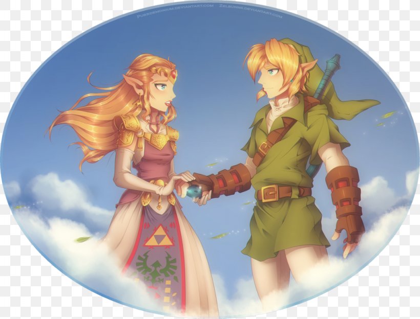 The Legend Of Zelda: Ocarina Of Time 3D The Legend Of Zelda: A Link Between Worlds Impa, PNG, 1024x780px, Watercolor, Cartoon, Flower, Frame, Heart Download Free
