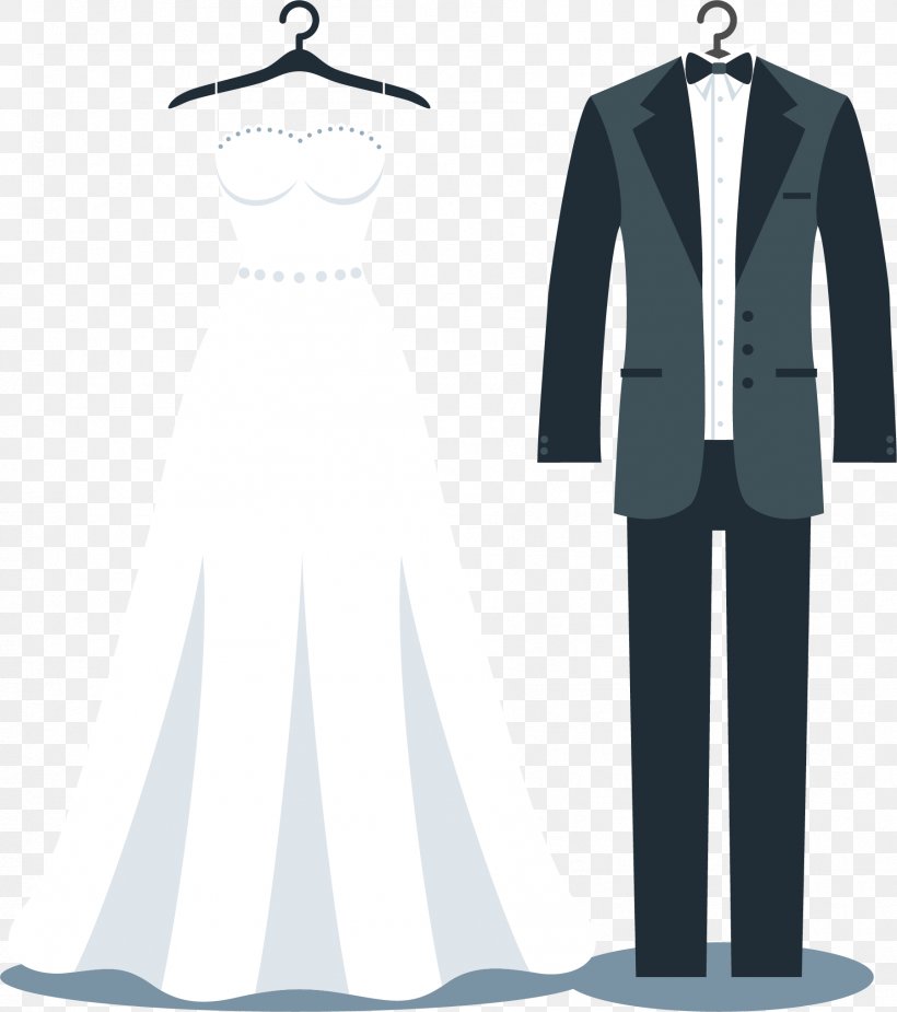 Tuxedo Wedding Dress Suit Bride, PNG, 1798x2029px, Tuxedo, Bride, Bridegroom, Cartoon, Clothes Hanger Download Free