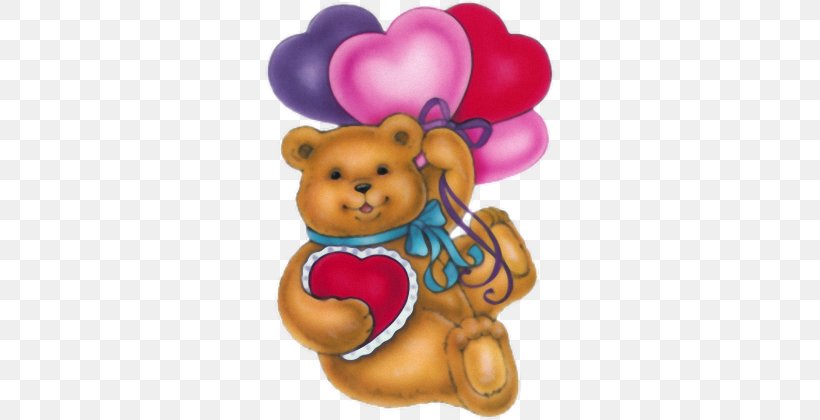 Bear Valentine's Day Love Clip Art, PNG, 290x420px, Watercolor, Cartoon, Flower, Frame, Heart Download Free
