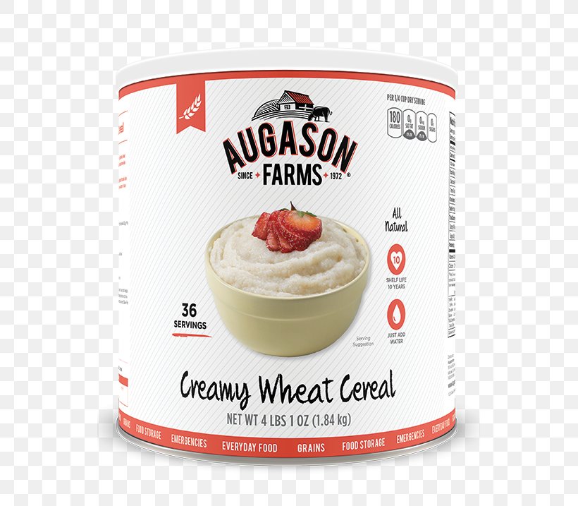 Breakfast Cereal Cream Whole Grain Food, PNG, 543x717px, Breakfast Cereal, Augason Farms, Brown Rice, Cereal, Cream Download Free