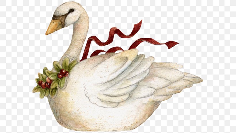 Goose Bird Black Swan Christmas Clip Art, PNG, 600x464px, Goose, Beak, Bird, Black Swan, Christmas Download Free
